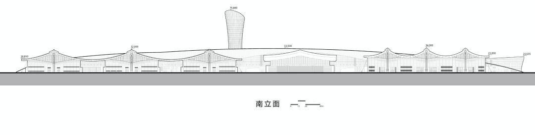 南立面