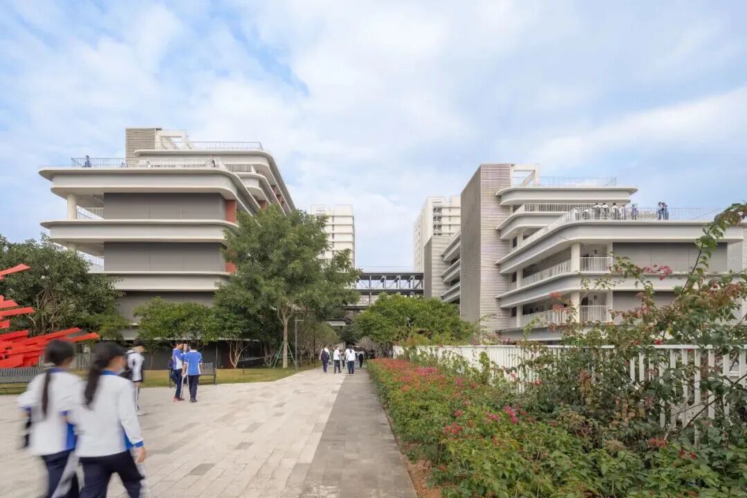 中庭透视图