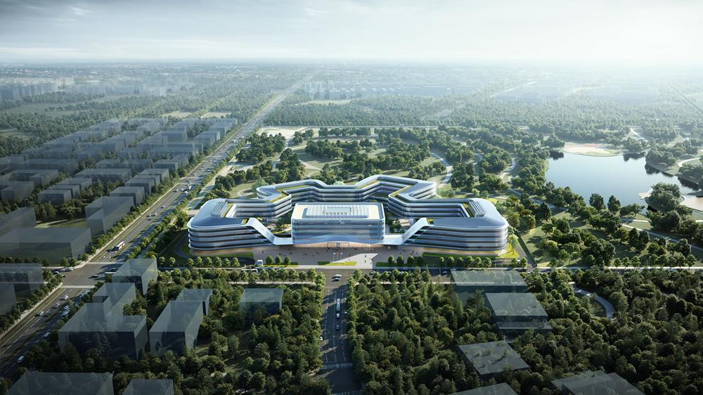 聚焦雄安实践 | 河北省委书记倪岳峰赴中国星网总部大楼项目建设现场调研