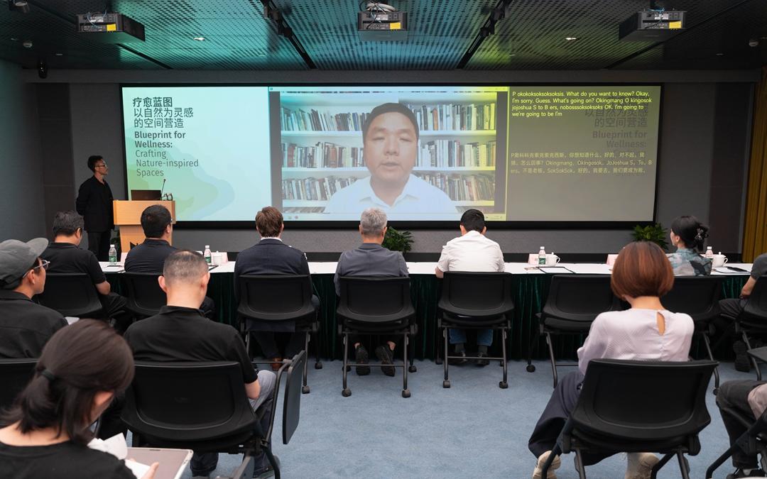 德国盖博建筑国际执行总裁马睿思到访集团开展讲座暨学术交流研讨会