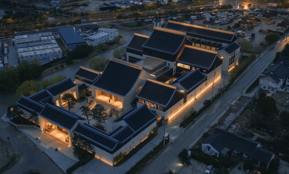夜景鸟瞰