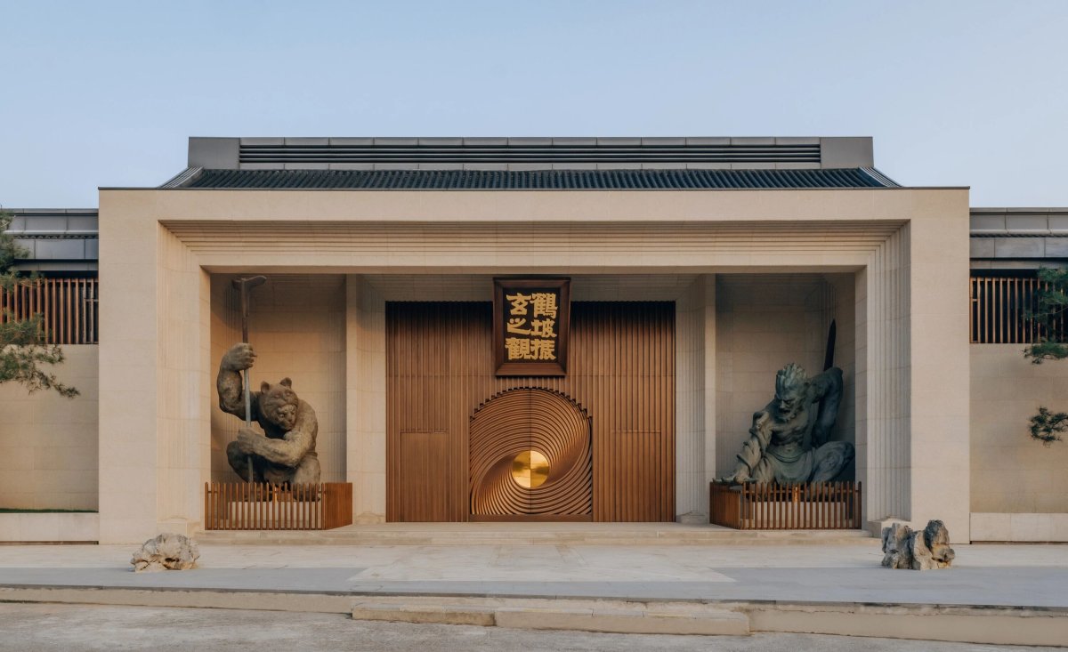 山门正立面
