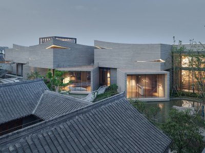 汪曾祺纪念馆文化特色街区，高邮 / 同济四时方院设计研究中心