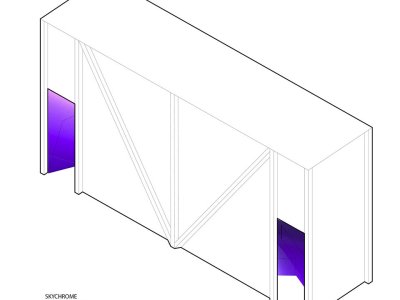 Skychrome艺术展馆，莫斯科 / Maxim Kashin Architects