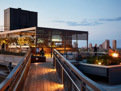 600 West Chicago屋顶花园，芝加哥