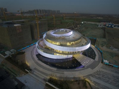 郑州临空生物医药园展示中心，河南 / 维思平建筑设计