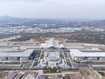 青岛西站综合交通枢纽
