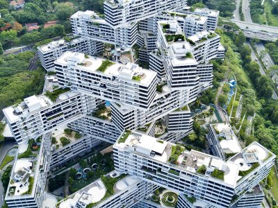 由奥雷·舍人设计的新加坡The Interlace住宅综合体获得2023年CTBUH十年大奖