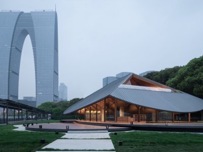 金鸡湖1号驿站，苏州 / 繁星建筑工作室