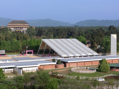 成都马术中心 / 四周建筑