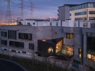 夹缝中的建筑，上海 / 本哲建筑
