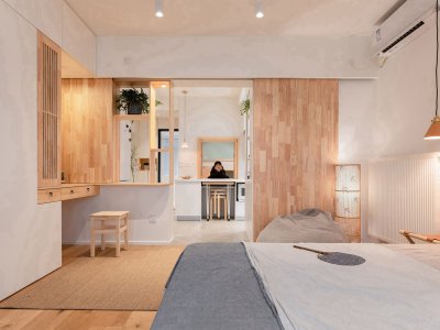 一眼望穿的家，南京 / 系园建筑设计工作室