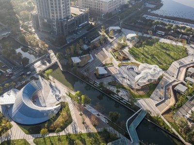 能达云 + 星湖月城市展厅，南通 / 上海大小建筑设计事务所有限公司