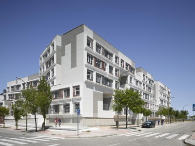 住宅Barajas社会住宅项目，西班牙