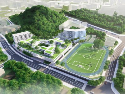 圆拱下的微光——上海虹桥飞机库改造 / 那宅工作室