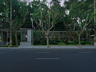 梅园咖啡屋，上海 / OffhandPractice