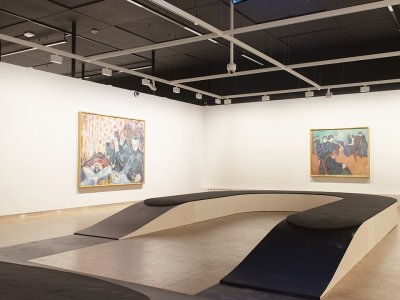 爱德华·蒙克画展展陈设计，挪威