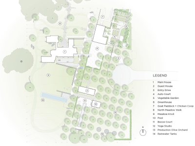 2022 ASLA住宅设计类荣誉奖：Refugio住宅，美国加州 / Ground Studio