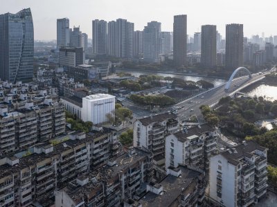 琴桥停车场，宁波 / 席地建筑