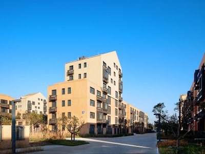 天津渤龙湖总部基地生态居住区