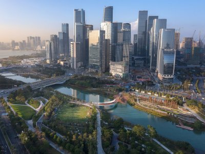 2023 ASLA 通用设计荣誉奖：深圳前海桂湾公园，中国 / James Corner Field Operations