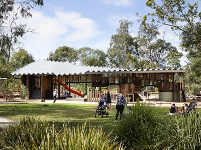 Eltham North游乐场，澳大利亚 / Gardiner Architects