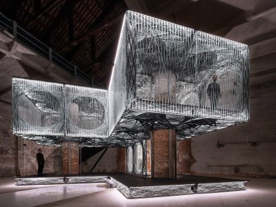 纤维住宅 - 2021年威尼斯建筑双年展装置作品 / ICD + ITKE