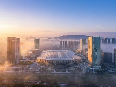 广州白云站TOD上盖建筑群 / 华工设计院 + 广州地铁院