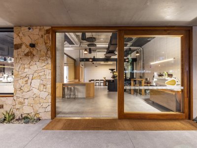 Campos Newstead咖啡烘焙店，布里斯班 / SP Studio