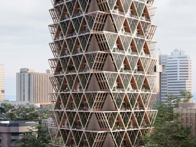城市中的垂直农场 / Studio Precht