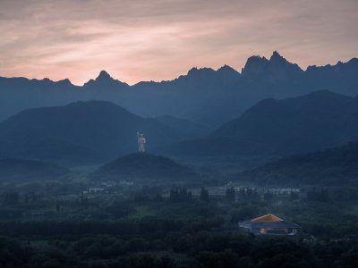 九华山莲花小镇 - 正清和雅禅院 / 上海日清建筑设计有限公司