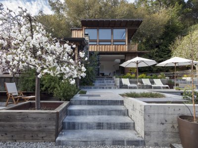 密林棚屋，美国 / Feldman Architecture