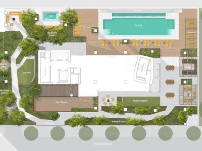 2021 ASLA住宅设计类杰出奖：雷尼街70号空中花园，美国奥斯汀 / Design Workshop, Inc.