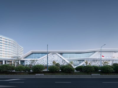 禄口空港新城综合文化中心，南京 / 东南大学建筑学院 &amp; 南京邦建都市建筑设计事务所