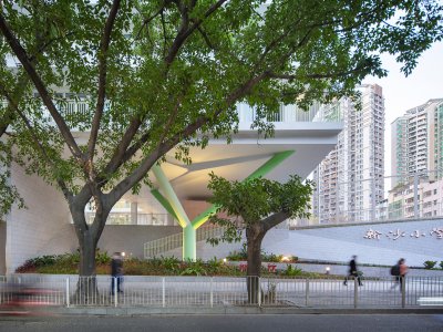 新沙小学，深圳 / 一十一建筑