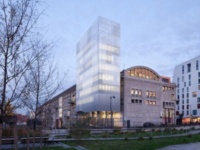 巴黎狄德罗大学移动文化建筑，法国
