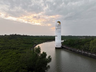 海南东寨港国家级自然保护区实验区科研观测塔项目，海南海口 / 华南理工大学建筑设计研究院有限公司