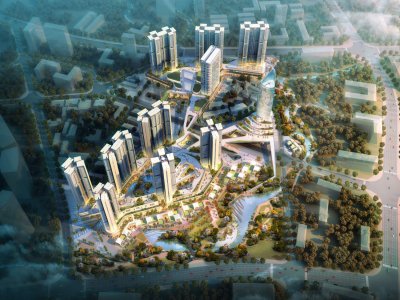 贵州习水县朝阳新城概念规划设计