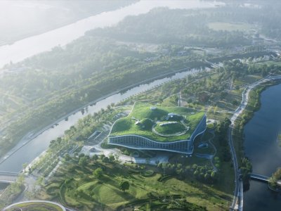 在水一方·三体未来学院，上海 / 山水秀建筑事务所