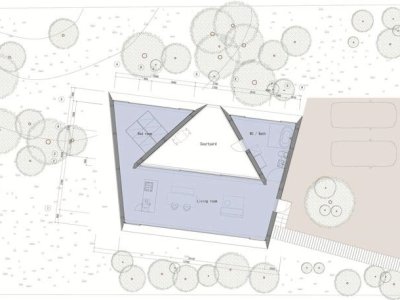 林中小屋，日本