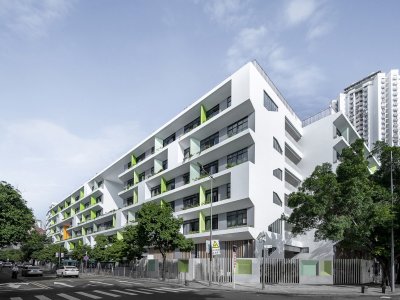 曡园 - 深圳市福田区新洲小学 / 东意建筑