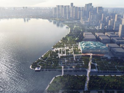 山海营国，溪山清远： 都市实践国深博物馆竞赛方案