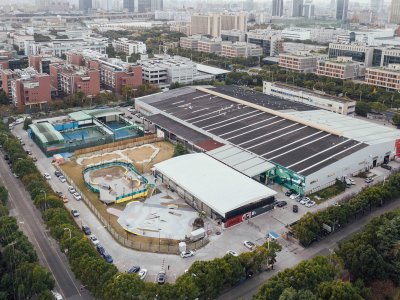 MOREPEK piazza滑板场，上海 / MOREPRK
