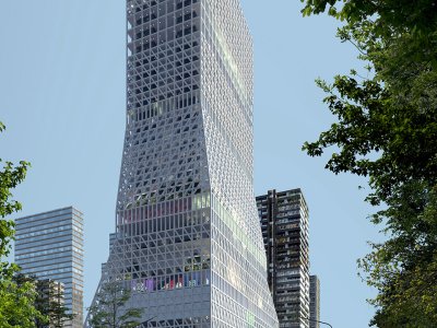 福田区市民文化中心（获胜方案），深圳 / Mecanoo