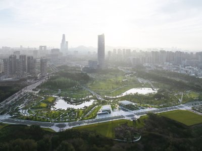 东莞中心公园“森之空间” / 汉森伯盛国际设计集团
