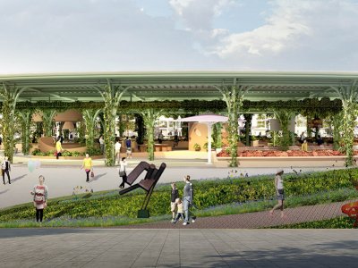 涟漪菜市场：水滴落入安宁的水面，昆明 / 大！建筑事务所