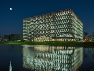 北京建筑大学新校区图书馆