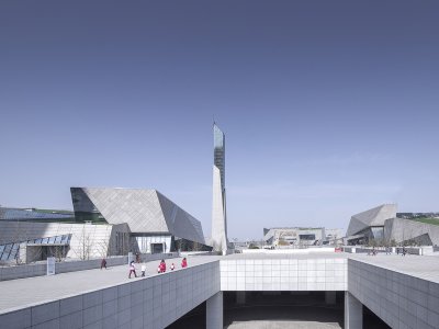 长沙滨江文化园（长沙三馆一厅）/ 华南理工大学建筑设计研究院陶郅工作室