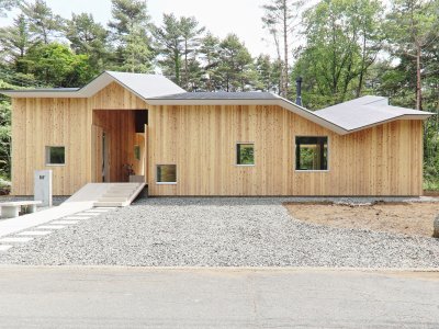 富士山上的折顶屋，日本