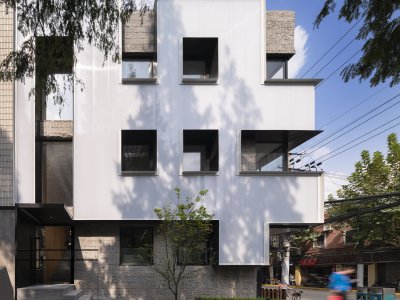 “The Arcade”办公空间，上海 / Atelier Zerebecky